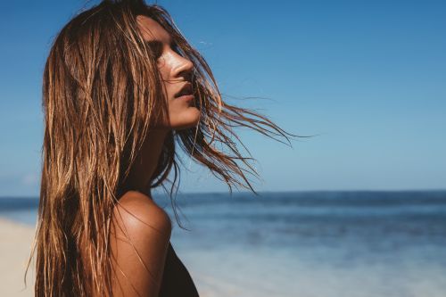 Illustration beaux cheveux