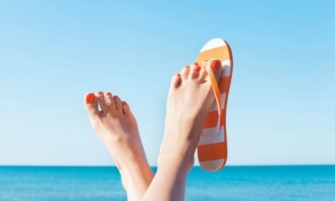 Illustration pieds été
