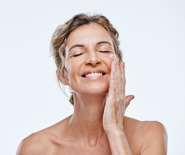 portrait skincare ménopause